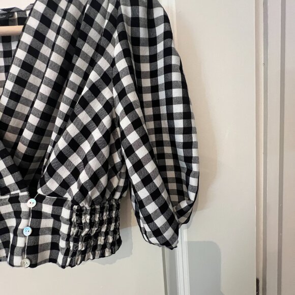 Gingham Crop Top - S - Picture 4 of 5